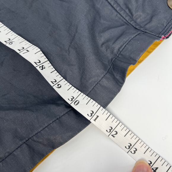 Vtg Bernardo Nautical Sailing Jacket Windbreaker Raincoat Medium Colorblock Navy - Picture 9 of 10